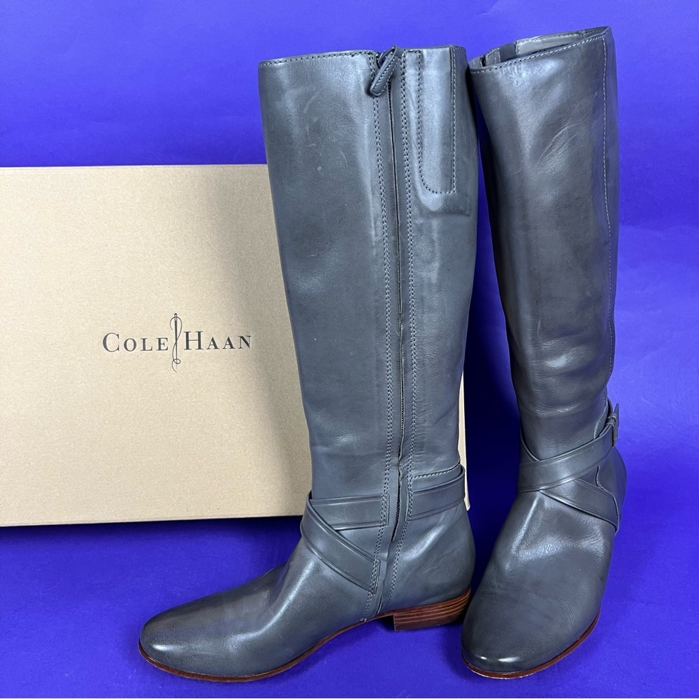 Cole Haan leather riding boots size 7.5